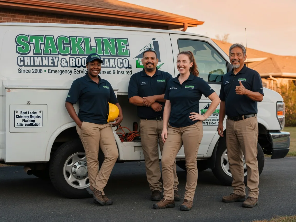 Chimney flashing repair company in Longview, WA